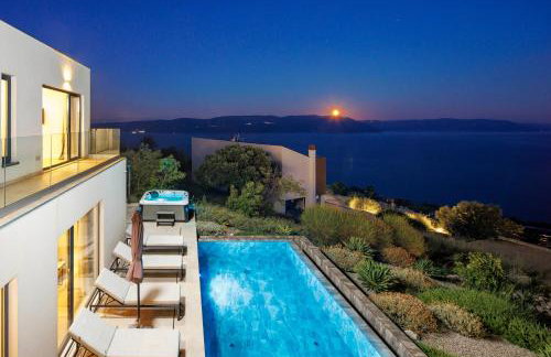 Villa Aristea with sea view, jacuzzi and infinity pool - Foto 67