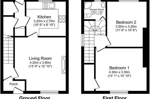 Two Bedroom House by Klass Living Serviced Accommodation Hamilton - Kenmar House With Parking & WiFi - Foto 43