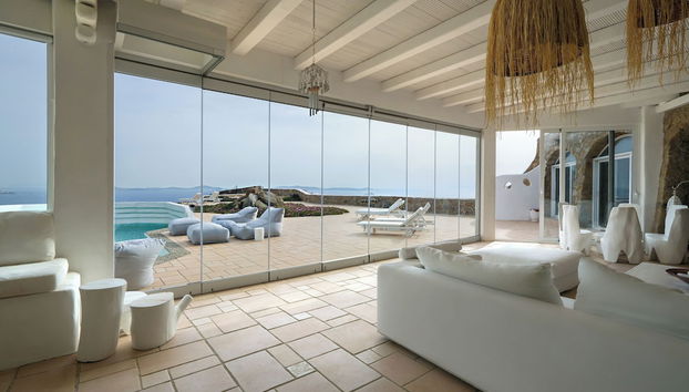 Zona de estar del vestíbulo