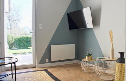 Maison bleue, appartement avec terrasse - Foto 8