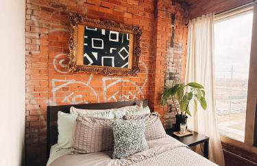 420 Friendly SKYLINE view Downtown Loft FREE Parking - Foto 3