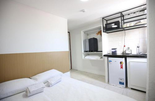 Mini Studio funcional mobiliado com cozinha e WC privativo - Foto 12