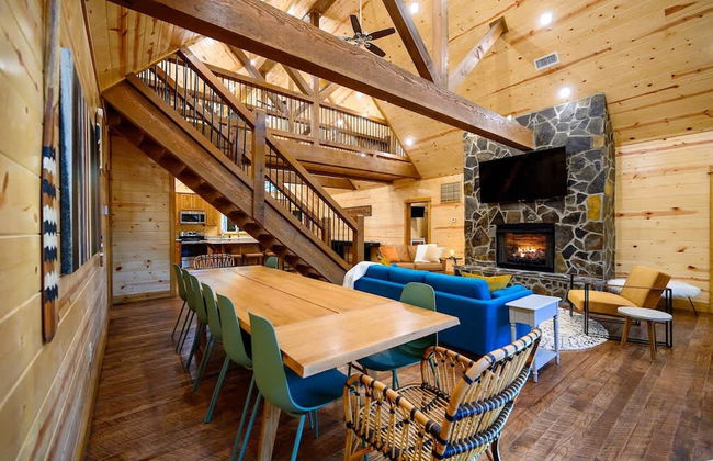 Massive Hochatown Lodge w spa Basketball More - Foto 2