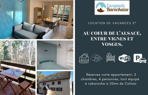 Un séjour ressourçant en Alsace entre vignes et montagnes l'Escapade Barochaise à 20mn de Colmar - Foto 5