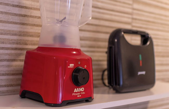 ESTUDIO MAR'BELLA 100M PRAIA, COM COZINHA E ESTACIONAMENTO - Foto 2