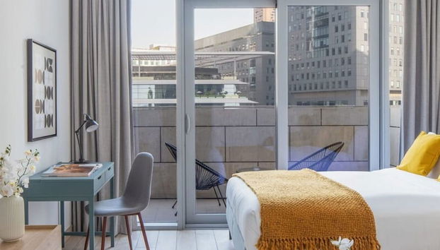 Silkhaus Modern Studio in Difc Iconic Tower Pool - Foto 5, Habitación