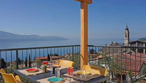 Residence Dany appartamenti con cucina vista lago piscina e parcheggio - Foto 1