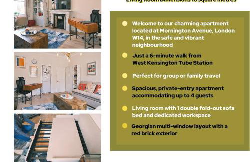 Kensington 1B1B with Sofa Double Bed Max 4 Guests - Foto 8
