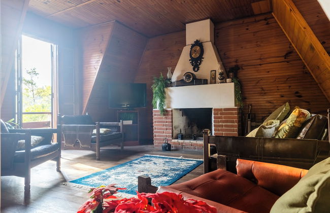 Natureza-piscina-lareira-Brazilan Corner - Foto 24