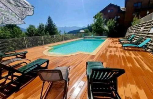 Puy Saint Vincent Le Hameau des Écrins agréable appartement 30m2, de 4 à 6 couchages - Foto 24