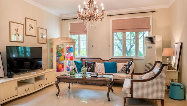 Zona de estar del vestíbulo