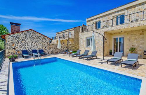 Luxury Stone villa with pool - Briševo - Foto 16