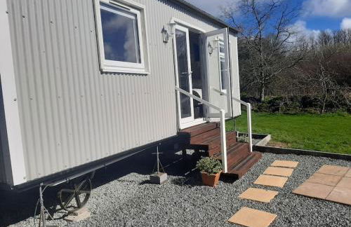 Anglesey new modern shepherds hut with spa hot tub - Foto 42