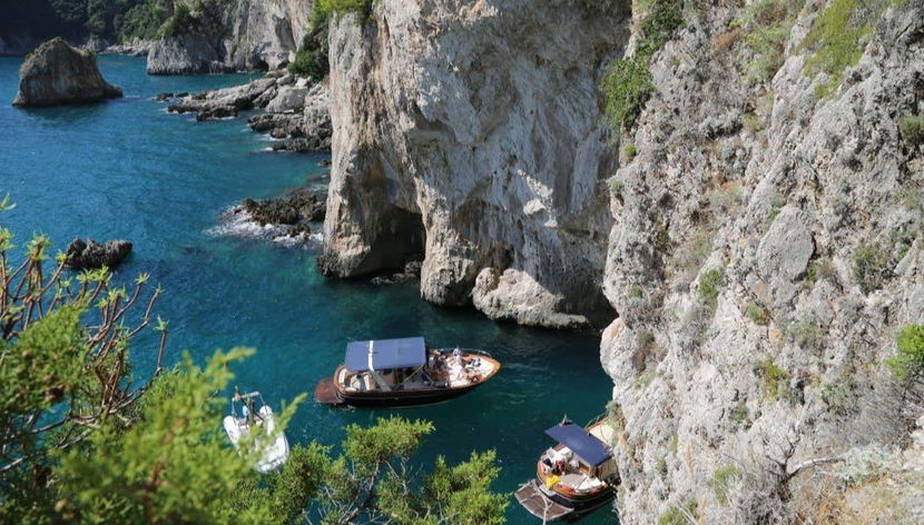 Les grottes marines de Capri