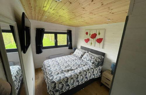 Maple Lodge Quirky Salvaged Railway Carriage with Hot Tub - Foto 9