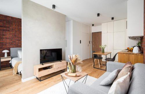 Superb Loft Studio in charming Praga District, 300 m to Metro & 100 m to tram, balcony - Foto 24