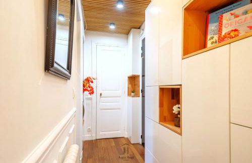 L'Escale Parisienne Charmant T2 proche métro et Paris - Foto 12