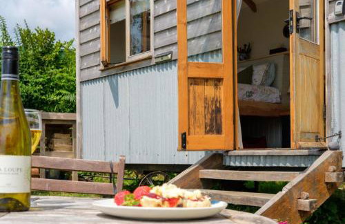 The Acorn - Luxury Shepherds Hut hot tub panoramic views - Foto 20