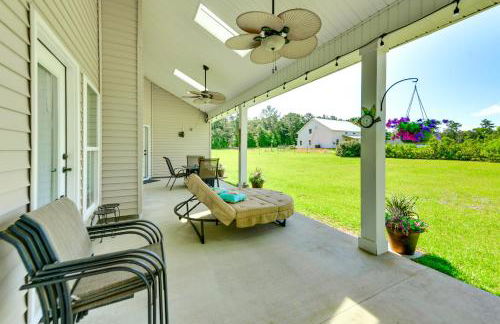 Family-Friendly Abbeville Home with Fire Pit and Games - Foto 23