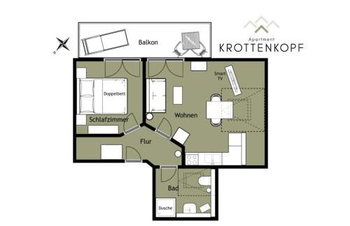 Das Bergquartier - Ferienwohnung Krottenkopf - Foto 21