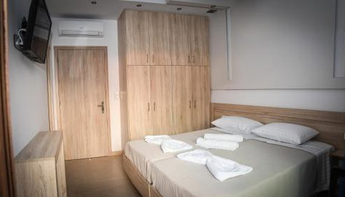 Seaside Luxury Apartments Kremasti - Foto 4, towels, wardrobe