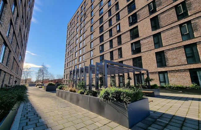 Trafford Suite Modern 1 bed With Cinema Room - Foto 23