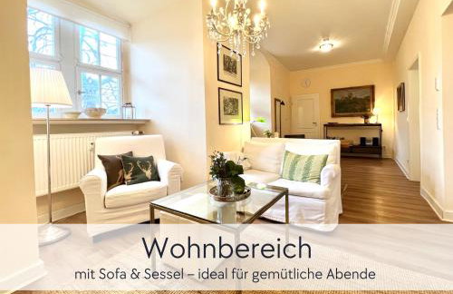 ALTE FÖRSTEREI - Altstadtwohnung mit Stil & Aufzug - in der Hinterburg Schlitz - mit Garten, Parkplatz & E-Ladestation - Hunde willkommen - Fulda, Bad Hersfeld, Alsfeld in 25 km Entfernung - Foto 14