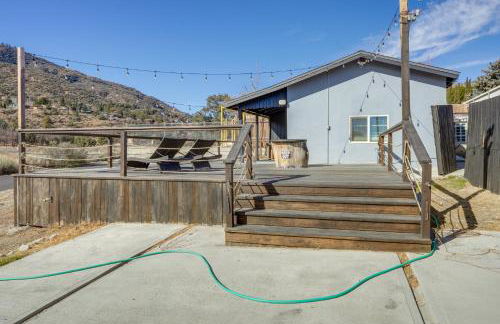Private Deck and Views Frazier Mountain Cabin - Foto 21