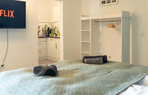 Home Shanti - Studio, Südvorstadt, Balkon, TV - Foto 10