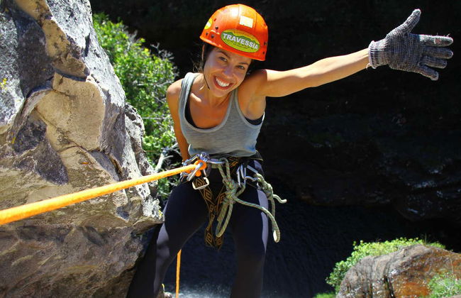 Rapel na cachoeira Almécegas - Foto 5