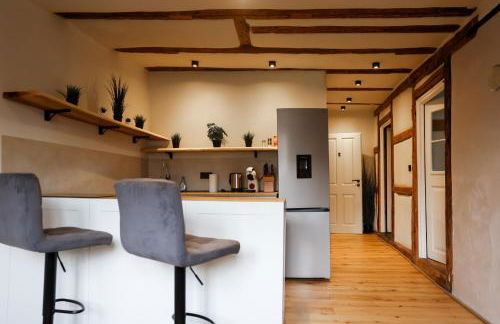 Lehm & Fachwerk 2-Zimmer-Apartment - Claycation - Foto 8