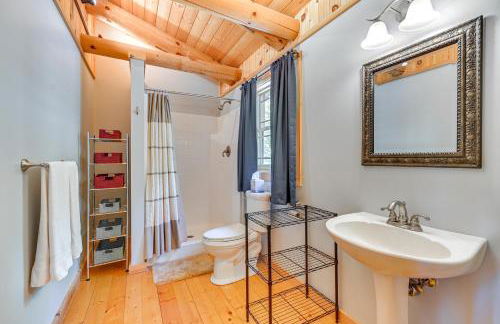 Lakefront Corinth Log Home Private Dock, Fire Pit - Foto 16