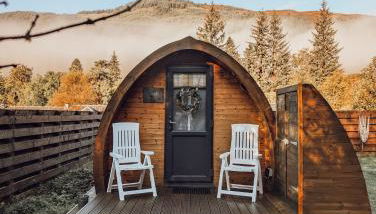 Strathyre Camping Pods - Foto 1, Garden view