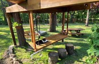 Tree House Glamping Destination near the Ozarks, with River Access for Swimming and Fishing - Photo 6