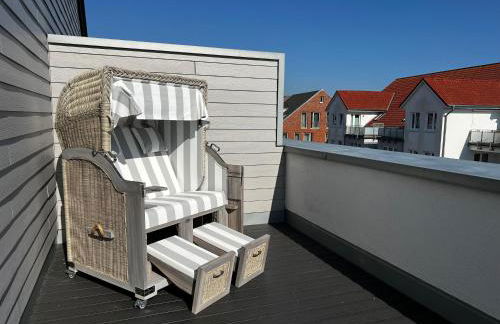 Penthouse Zweite Heimat - mit Sauna, Dachterrasse und ab Mai eigener Wallbox, im Herz von Kellenhusen - Foto 6