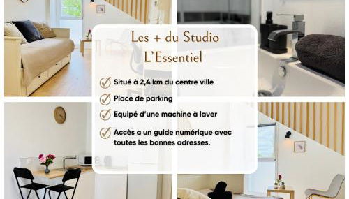 Studio L'Essentiel - Parking & Wifi - Foto 2
