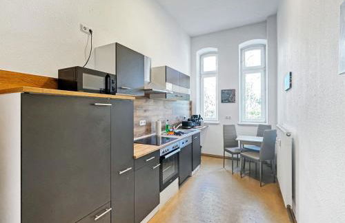 Ferienwohnung Villa Nieske - Jugendstil Denkmal, free WLAN & Parken, Self Check-In, Smart-TV - Foto 5