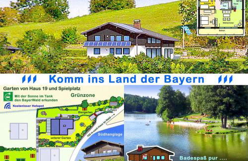 BayerischerWald-Ferien-Blockhaus-Panoramablick-Grafenau Haus im Wald-Vogelthenne 19, fast Alleinlage-ILZtal-Blick nähe Rothauer, Saldenburger, Ebenreuther und Eginger See im Dreiburgenland, unweit der Dreiflüße-Stadt PASSAU an der Donau Inn und ILZ - Foto 14