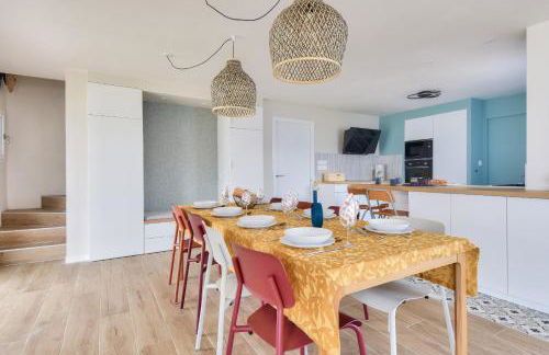 maison neuve- 6 adultes & 4 enfants - 350m plage - Foto 10