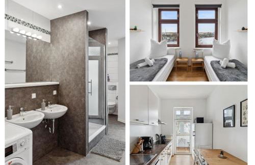 Big apartments, big bathrooms, single beds, perfect for groups - Foto 63