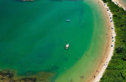 Apartamento NOvo na Praia do Morro Temporada Wi-Fi, Vista Mar, garagem, varanda grande - Foto 15