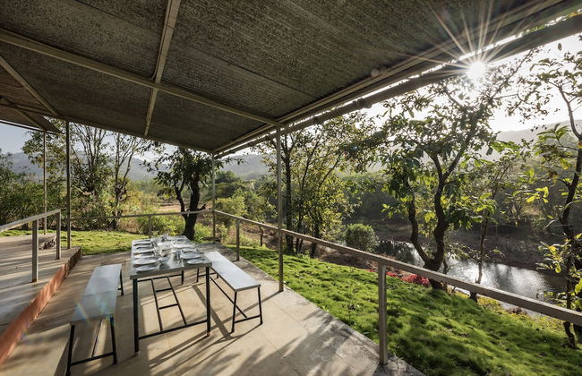 The Lazy River Cottage by cosmicstays - Foto 26