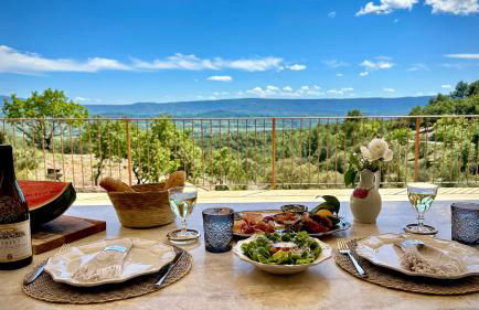 Mas La Rose Sauvage - magnificent Luberon views - Foto 16