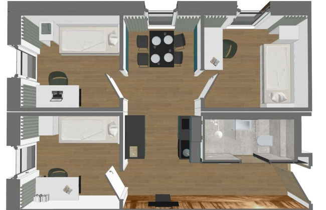 Timber One Boardinghouse Dorfen - Foto 10