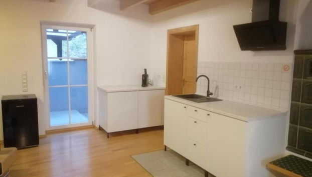 Charming 2-room Apartment Lakenear, Fewo am See - Foto 4, Cozinha privada