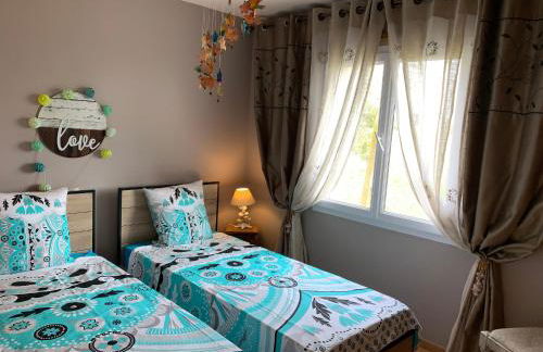 Maison récente à la ferme avec jardin, terrasses, 4 chambres, proche plages et pêche privée - FR-1-426-86 - Foto 21