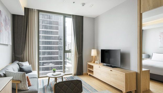 Oakwood Suites Bangkok - Foto 4, Quarto