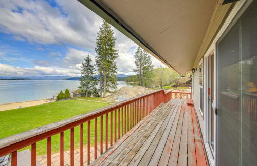 Beachfront Sagle Retreat with Boat Dock and Lift - Foto 20