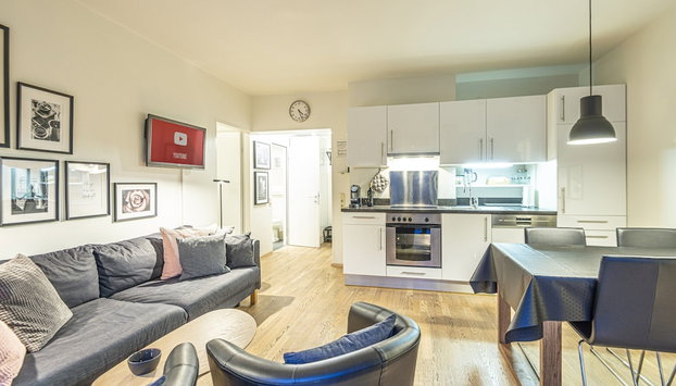 Apartment Bad Gastein Near Ski Lift - Foto 4, Cocina privada