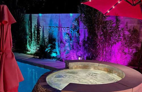 Mineral Saltwater Solar heated Pool & Spa Oasis with mountain views and Koi pond - Foto 2